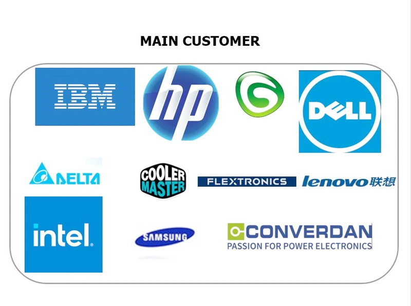 Aluminum Zipper Fin Copper Plate 2u Server CPU Heat Sink with Heat Pipes for LGA4189