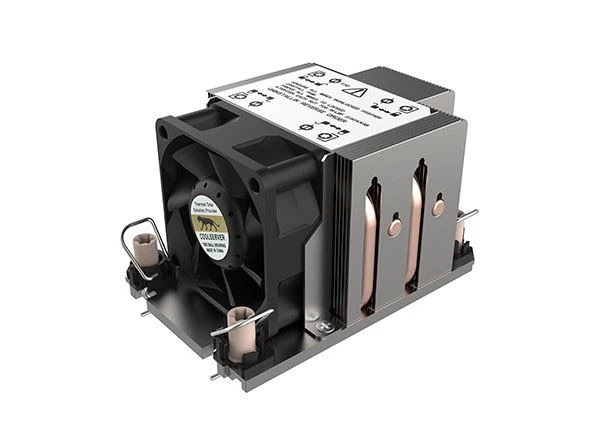 Aluminum Zipper Fin Heat Pipe 2U Server CPU Radiator For LGA4189