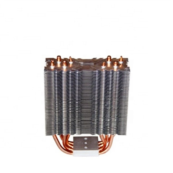 Aluminum Fin Heat Pipe CPU Heat Sink